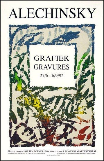 Pierre Alechinsky (1927) - Grafiek gravures