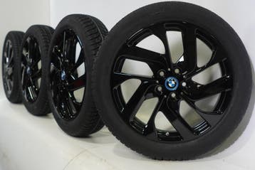 BMW i3s 428 19 inch velgen Bridgestone Winterbanden Nieuw Or, Auto-onderdelen, Banden en Velgen, 19 inch, Gebruikt, Velg(en), Winterbanden