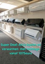 Airco monteur/installatie,split Airco unit inclusief montage, Afstandsbediening, Nieuw, 3 snelheden of meer, 100 m³ of groter
