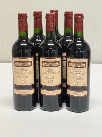 2011 Chateau Tour Saint Fort. - Saint-Estèphe - 6 Flessen, Nieuw