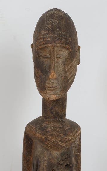 Balinees houstnijwerk, 50 - 100 cm, Handgemaakt, Hout, Bruin
