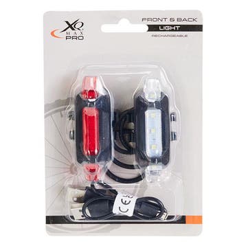 Fietsverlichtingset | XQMAX | Set van 2, Verzenden, Nieuw