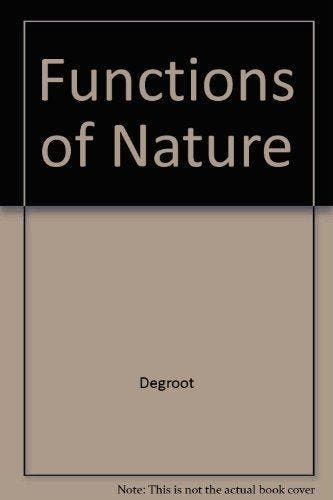 FUNCT OF NATURE - GROOT DE 9789001355944, Verzenden, Zo goed als nieuw, GROOT DE