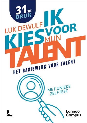 9789401436557 Ik kies voor mijn talent Luk Dewulf, Boeken, Verzenden, Nieuw, Luk Dewulf