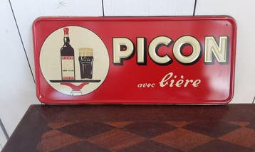 Picon Biere - Reclamebord - Metaal