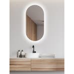 Wiesbaden Lumia Spiegel Ovaal met LED - Dimbaar en, Ophalen of Verzenden, Nieuw