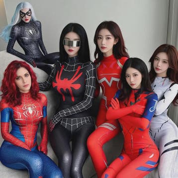 Spider-Woman Cosplay Kostuum Jumpsuit - Superheld Zentai Bod, Verzenden, Nieuw