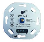 LED Muurdimmer 230V 0.5-200W Fase Afsnijding, Ophalen of Verzenden, Nieuw