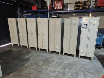 Lockerkasten Kledingkasten Metalen kasten, Nieuw