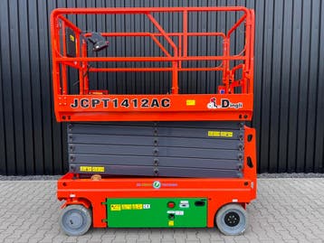 Voorraad actie schaarhoogwerkers | 10 t/m 14 M | Vanafprijs:, Verzenden
