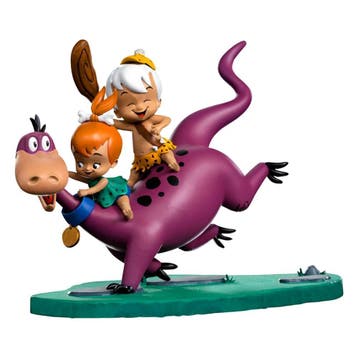 The Flintstones Art Scale Statue 1/10 Dino, Pebbles and B..., Ophalen of Verzenden, Nieuw