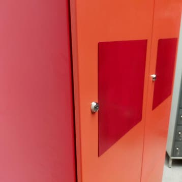 4-deurs LoQit lockerkast - 195x70x50 cm, Huis en Inrichting, Ophalen of Verzenden, Nieuw