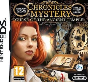 Chronicles of Mystery de Vloek van de Oude Tempel (DS Games), Ophalen of Verzenden, Zo goed als nieuw
