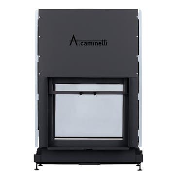Inbouw Houtkachel Flat Tunnelhaard 75x60, Nieuw
