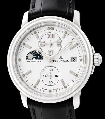 Blancpain - Leman - Double Time Zone - Day/Night -, Nieuw