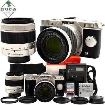 Pentax Q10 + 2.8-4.5/5-15mm ED AL + 2.8/15-45mm ED, Nieuw