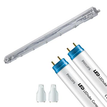LED Waterdichte TL Armatuur met T8 Buizen - Velvalux Strela, Ophalen of Verzenden, Nieuw
