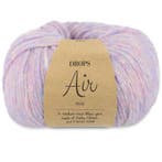 DROPS Air Mix - 15 paarse mist - Wol Garen, Ophalen of Verzenden, Nieuw
