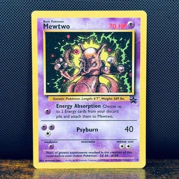 Pokémon Card - Mewtwo 14 – Pokémon, Nieuw