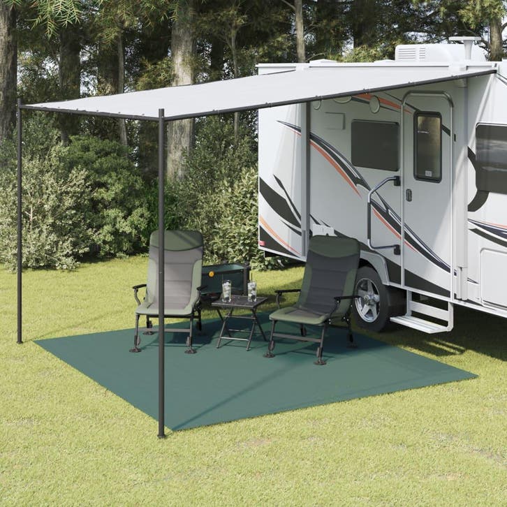 vidaXL Tenttapijt 3x3 m groen, Caravans en Kamperen, Tentaccessoires, Nieuw, Verzenden