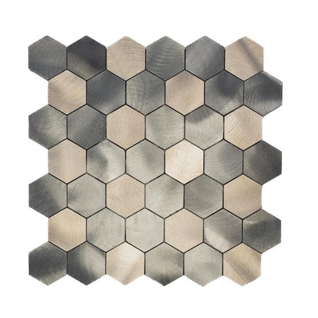 Zelfklevend Mozaïek Hexagon Nela, Doe-het-zelf en Verbouw, Tegels