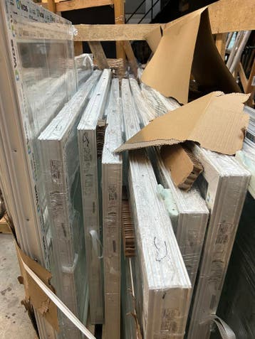 kozijnen op voorraad, Ophalen, Nieuw, Inclusief glas, 75 tot 150 cm