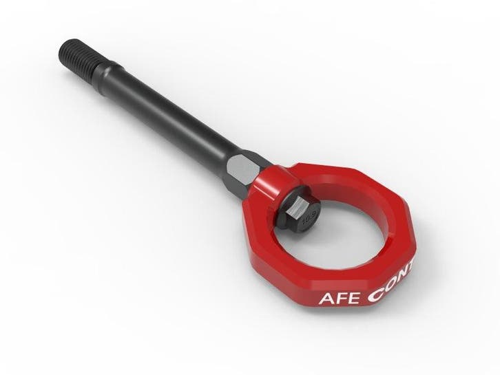 aFe CONTROL Front Tow Hook Red, Auto diversen, Tuning en Styling, Ophalen of Verzenden