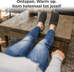 2dekans | Pantoffels Heren - Sloffen - Maat 40/41 - 40/41, Ophalen of Verzenden, Zo goed als nieuw, Comfeet, Zwart