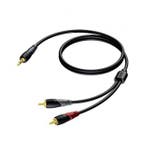 Tulp naar jack 3.5 mm kabel | M  M | Procab | CLA711 | 1.5, Verzenden, Nieuw