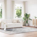 vidaXL Hoogpolig vloerkleed NAVARRA 240x340 cm polyester, Huis en Inrichting, Verzenden, Nieuw, Grijs