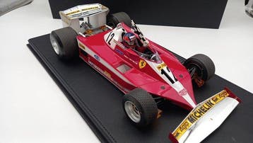 GP Replicas 1:12 - Modelauto - Ferrari 312 T3 G. Villeneuve, Nieuw