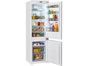 CAPLE Inbouw Koel/Vriescombi RI7308 Wit - 243 liter - H177cm, 200 liter of meer, Met aparte vriezer, Nieuw, 45 tot 60 cm