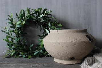 Brynxz ronde pot conical Taupe 36 x 22 cm, Ophalen of Verzenden, Nieuw