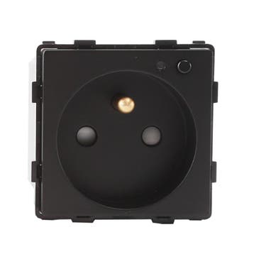 MODULE | ZWART | WIFI | WANDCONTACTDOOS | FR, Ophalen of Verzenden, Nieuw