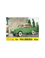 1959 DAF VARIOMATIC LEAFLET ZWEEDS, Nieuw, Author