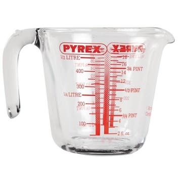 Maatbeker glas 0,5L |117x115x175(h)mm Pyrex, Verzenden, Nieuw in verpakking