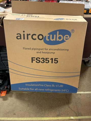 Geïsoleerde koperen leidingenset voor airconditioning en, Nieuw
