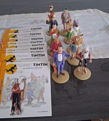Hergé - Moulinsart - Beeldje - Figurines Tintin La, Nieuw