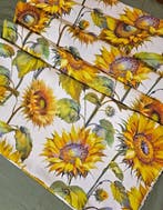Exclusieve stof met zonnebloemen Limited Edition - Artmaison