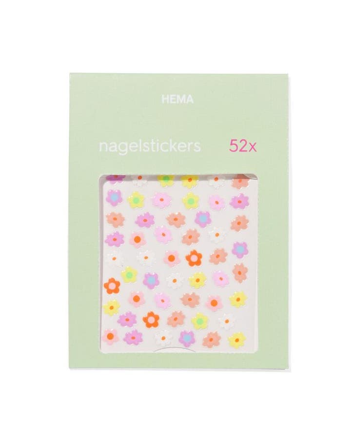 HEMA Nagelstickers bloemen, Sieraden, Tassen en Uiterlijk, Uiterlijk | Cosmetica en Make-up, Nieuw, Verzenden