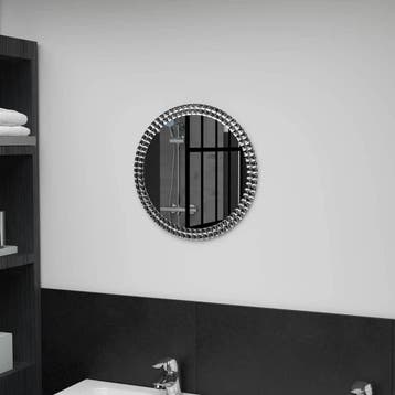 vidaXL Wandspiegel 40 cm gehard glas, Huis en Inrichting, Woonaccessoires | Spiegels, Verzenden, Nieuw