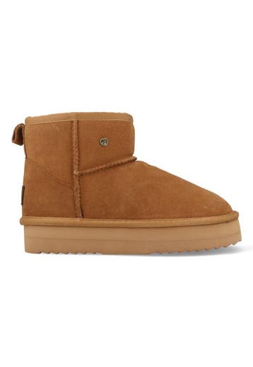 Warmbat Boots Wallaby WLY371025 Cognac Bruin-37, Verzenden, Nieuw, Bruin
