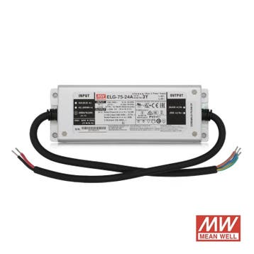 24V | MEANWELL DRIVER | IP65 | 75W, Nieuw