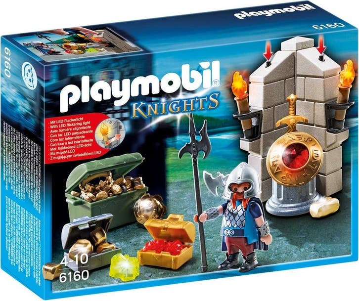 Playmobil Bewaker van de Koningsschat - 6160 (Nieuw), Kinderen en Baby's, Speelgoed | Playmobil, Nieuw, Verzenden