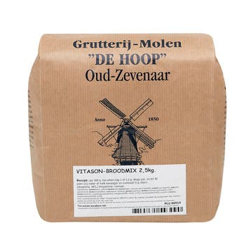 Molen de Hoop Vitason Broodmix 2,5kg, Verzenden, Nieuw