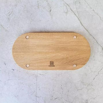 HOCHO Eiken Houten Dienblad – 250x120x15 mm – Hardwax Be, Ophalen of Verzenden, Nieuw