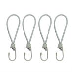 ProPlus Elastische tentspanners met haak - 20 cm - wit -..., Caravans en Kamperen, Ophalen of Verzenden, Nieuw