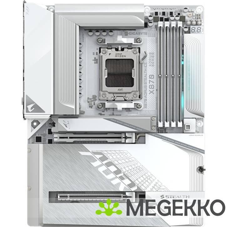 GIGABYTE X870 AORUS STEALTH ICE, Computers en Software, Moederborden, Nieuw, Verzenden