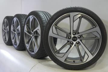 Audi A6 A7 4K C8 21 inch velgen Pirelli Zomerbanden Originee, Gebruikt, Velg(en), Zomerbanden, 21 inch