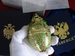 Figuur - Fabergé style - Imperial ornament Egg -Certificate, Nieuw
